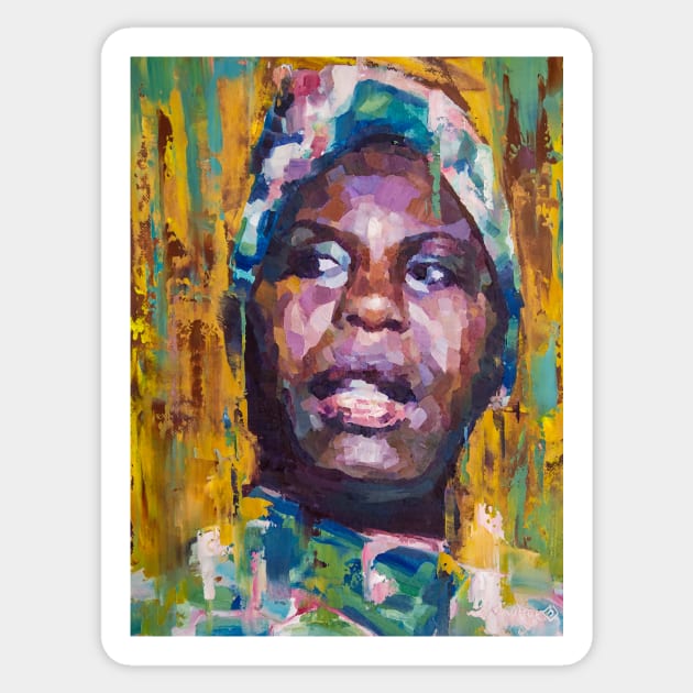 Nina Simone - Feeling Good Sticker by khairzul